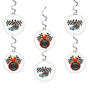 Car Dangler Wall Hanging Birthday Decoration
