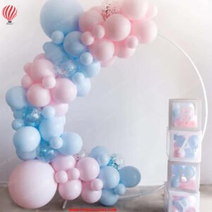 Pastel Blue Balloons Decoration Items for 1st, 2nd Birthday, Baby Shower Decor