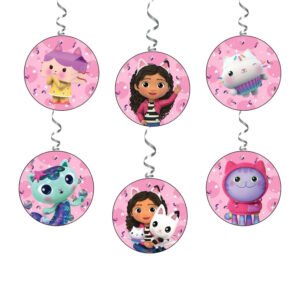 Gabby Dollhouse Theme Hanging Danglers