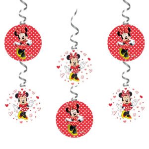Minnie Mouse Dangler Wall Hanging Birthday Decoration