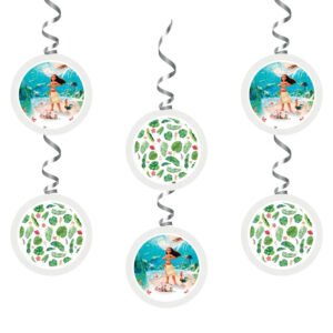 Moana Dangler Wall Hanging Birthday Decoration