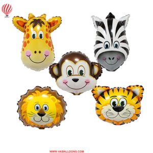 Animal Theme Foil Balloons