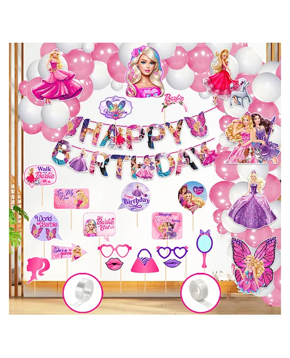 Barbie Princess Birthday Decorations