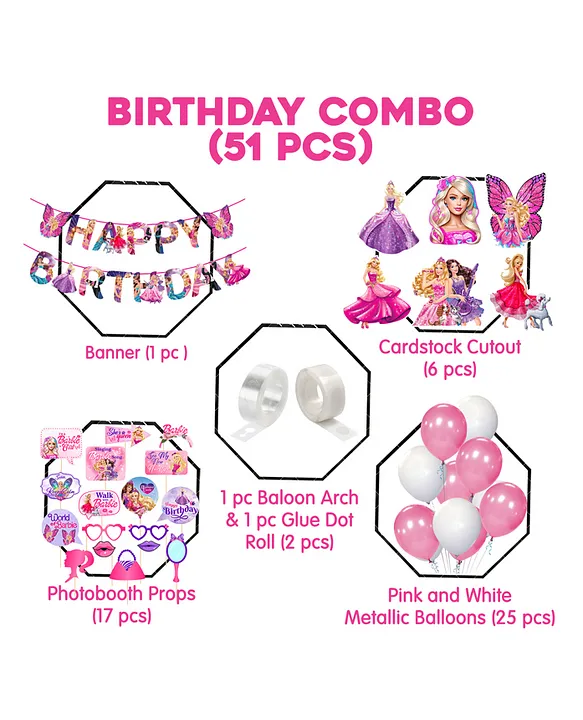 Barbie Princess Birthday Decorations - Image 2