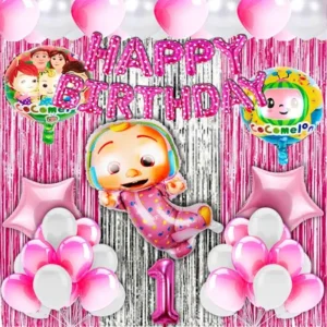 1st Happy Birthday Cocomelon Theme Combo