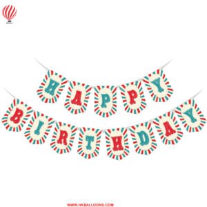Happy Birthday Banner - Carnival