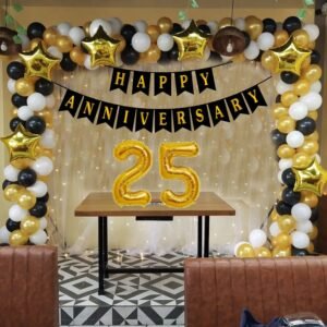 25th Wedding Anniversary Decoration Items Surprise Gifts For Parents Wife Husband