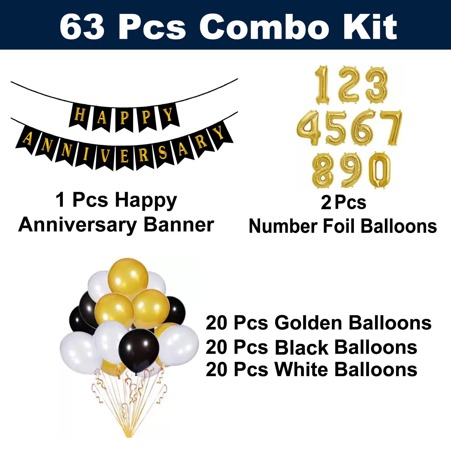 25th Wedding Anniversary Decoration Items Surprise Gifts For Parents Wife Husband - Image 3