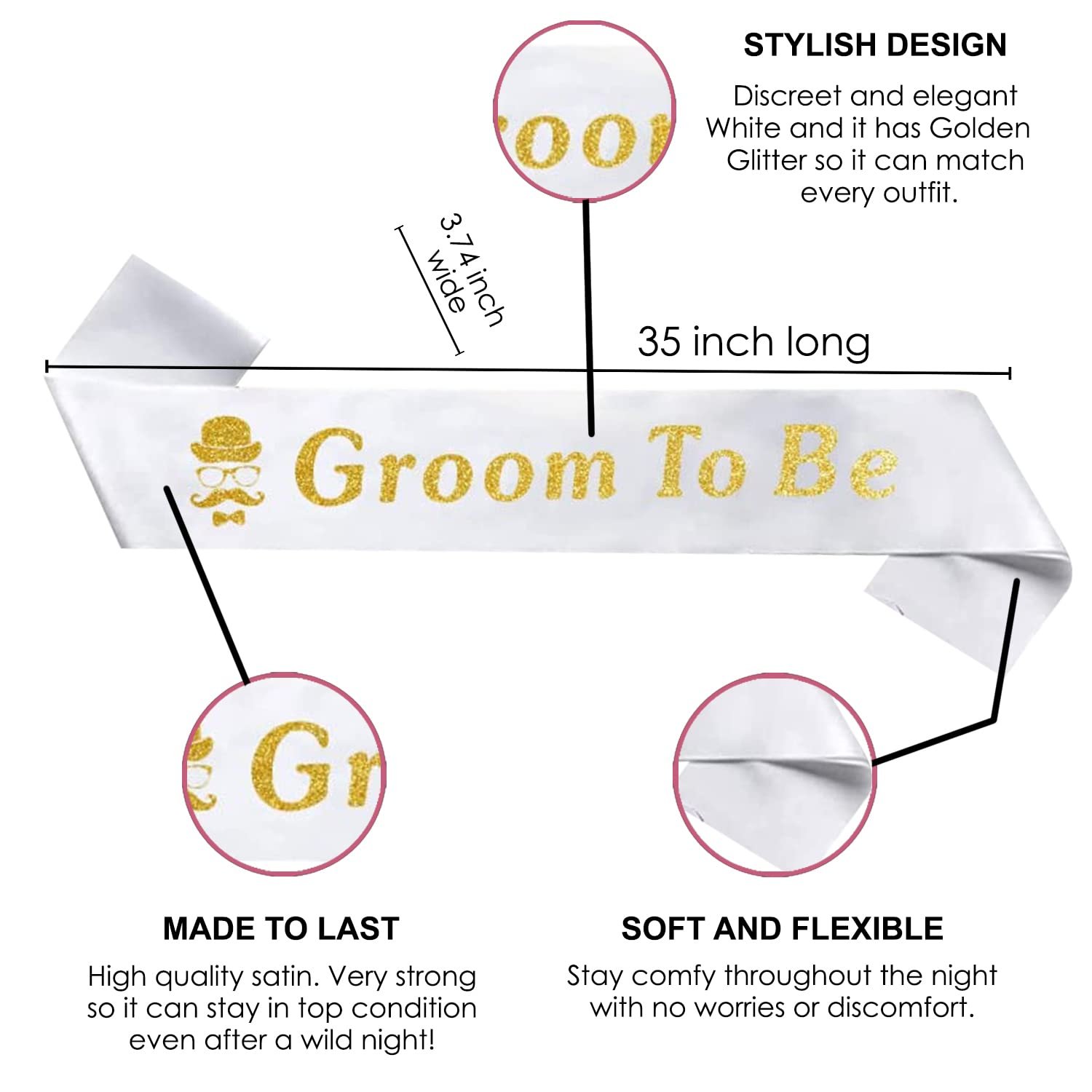 Party Propz Groom to Be Decoration Set - Image 2