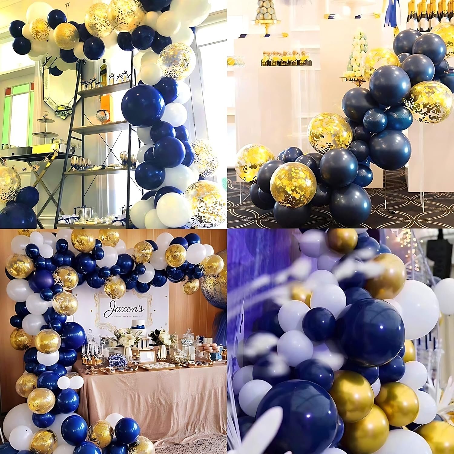 HK balloons Balloon Arch Garland Decorating Set Include Arch Strip Glue Dot and F6Pcs Balloons Flower Clips Perfect for Events & Parties Easy Decoration Tool For Party Wedding Birthday Baby Shower... - Image 3