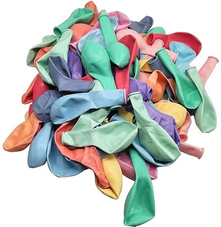 HK balloons Rubber Pack Of 50 Pastel Colour Balloons For Birthday Decoration Baby Shower Anniversary Wedding Decorations Balloons Pastel Themed Decoration Items Kit - Image 4
