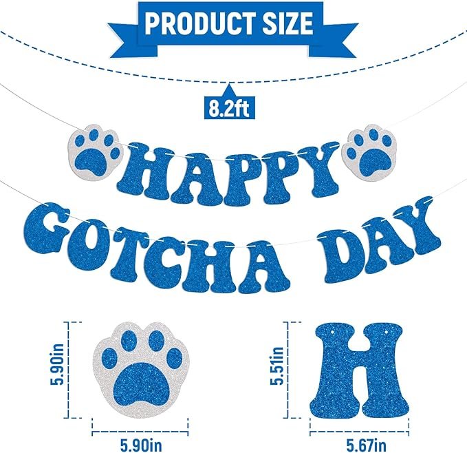 Happy Cotcha Day Banner - Happy Adoption Day, Pet ... - Image 2