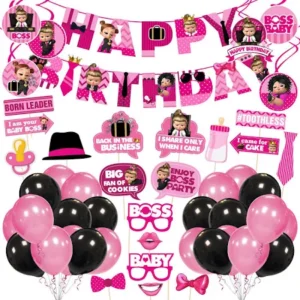 Baby Boss Birthday Decorations