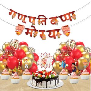 Festiko Set of 33 Pcs Ganpati Bappa Morya Combo