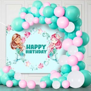 Mermaid Theme Birthday Decorations