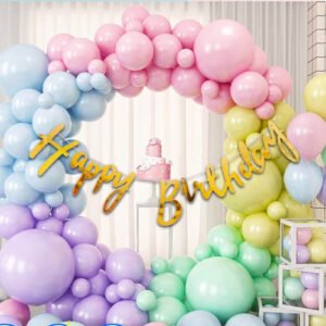 Pastel Birthday Decoration