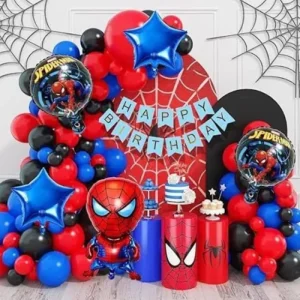 Solid Spider-man Birthday Party Decoration