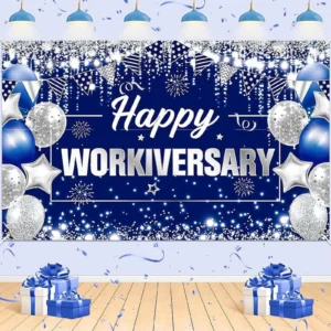 Happy Work Anniversary Banner...