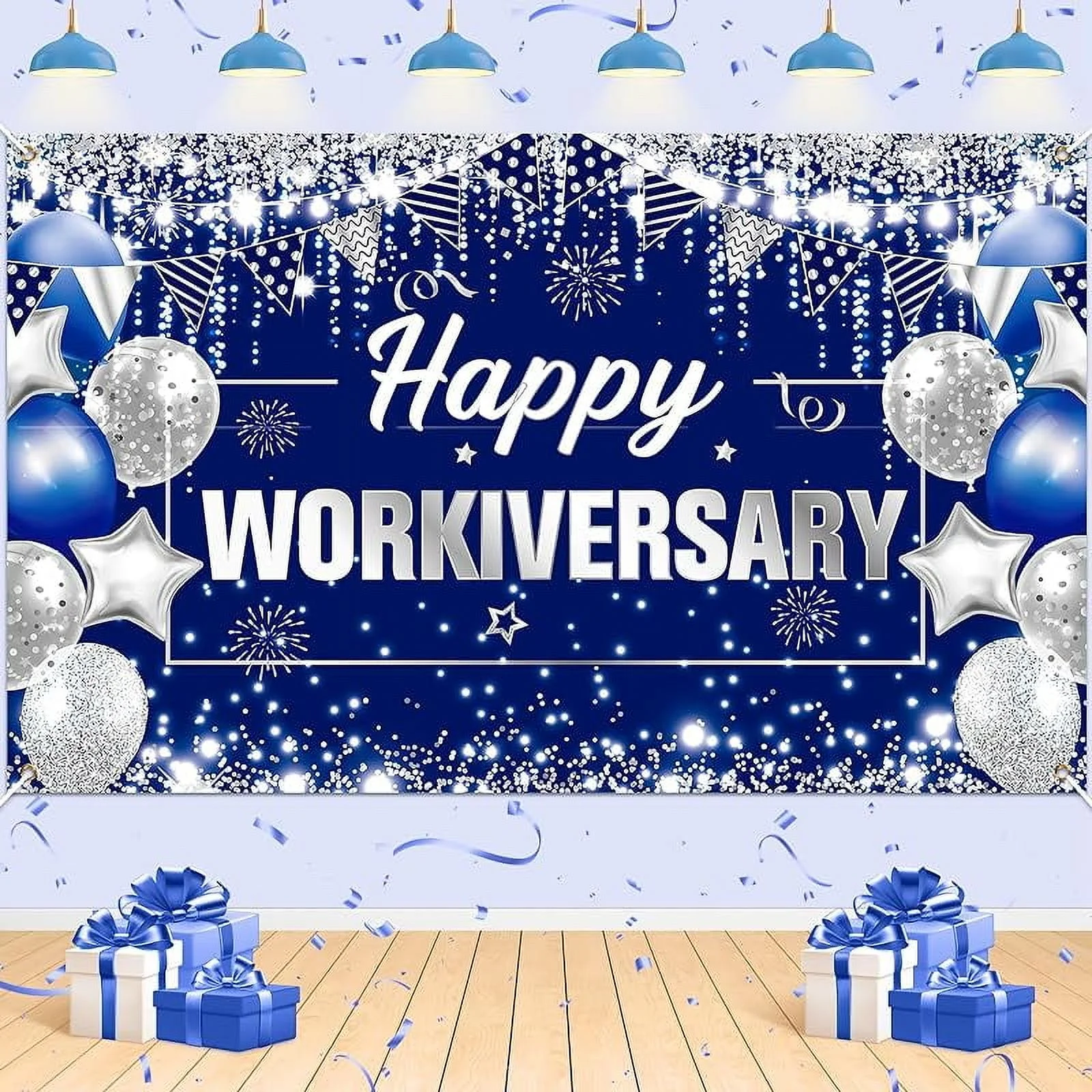 Happy Work Anniversary Banner...