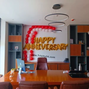 Corporate Event Anniversary Theme Decoration...