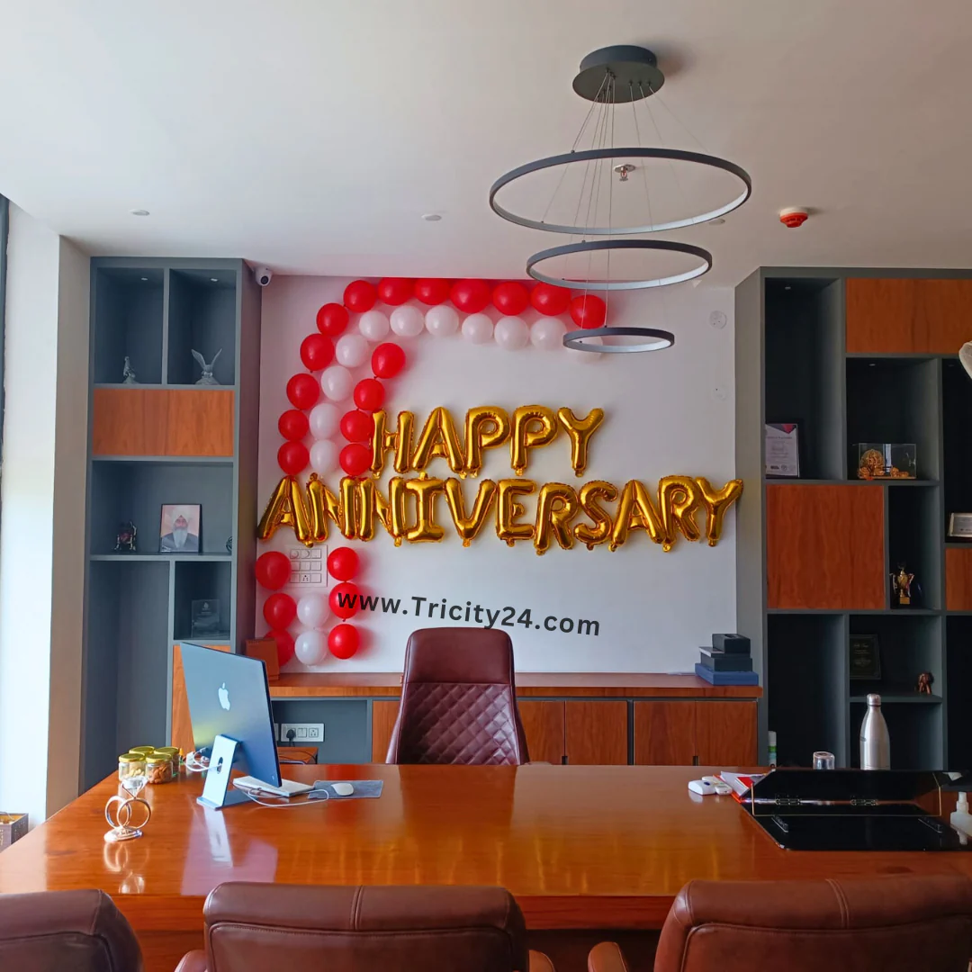 Corporate Event Anniversary Theme Decoration...