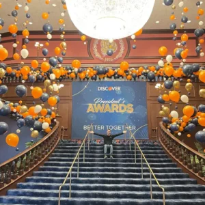 Balloons that mean business...