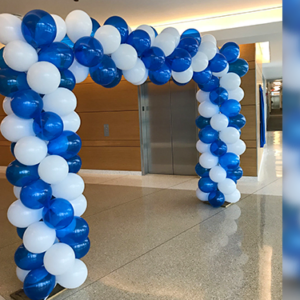 Elegant Balloons Office Decor...