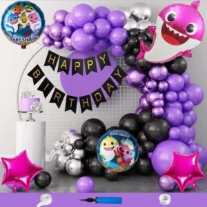 Baby Shark Theme Birthday Decorations