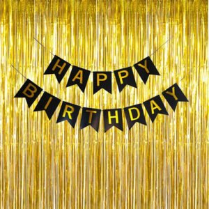 Happy Birthday Banner for Backdrop