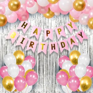 Happy Birthday Decorations For Girls