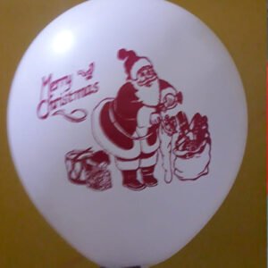 Merry Christmas Photo Balloon Decoration