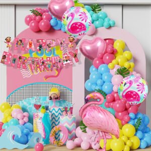 Latex,Foil,Cardstock,Nylon Birthday Decoration Items For Girls