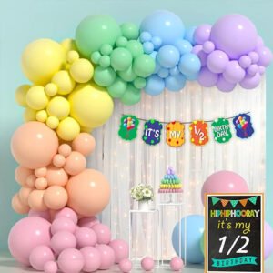 58-Piece Half Birthday Decoration Set for 6-Month Celebration