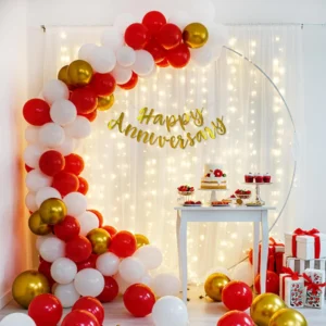 Anniversary Theme Decor with Backdrop And Lights...