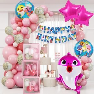 Pink Baby Shark Theme