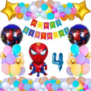 Solid Spider-man Birthday Party Decoration