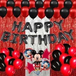 Happy Birthday Decoration Set, Micky Mouse