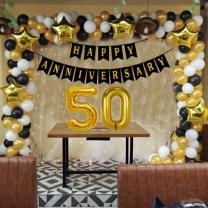 50th Wedding Anniversary Decoration Items Wedding Anniversary Decoration Surprise Gift-For Wife Husband