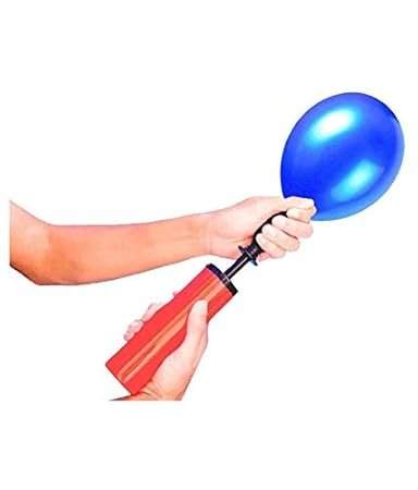 HK Balloons Double Action Hand Balloon Pump - 2 Piece Air Balloon Pump - Image 3