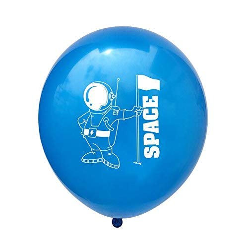 HK Balloons Pack of 30Pcs Space Planet Astronauts Theme Party Decoration Balloons For Metallic Rocket Astronaut Planet Balloon for Girls Boy Kids Space Birthday Party Decor Balloons - Image 2