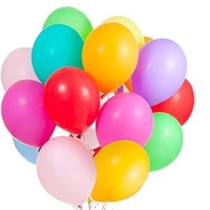 HK balloons 100Pcs Multi Color Latex Balloons Premium Helium Balloons for Birthday Wedding Valentine Engagement Anniversary Christmas Festival Baby Shower Party Decorations Balloons