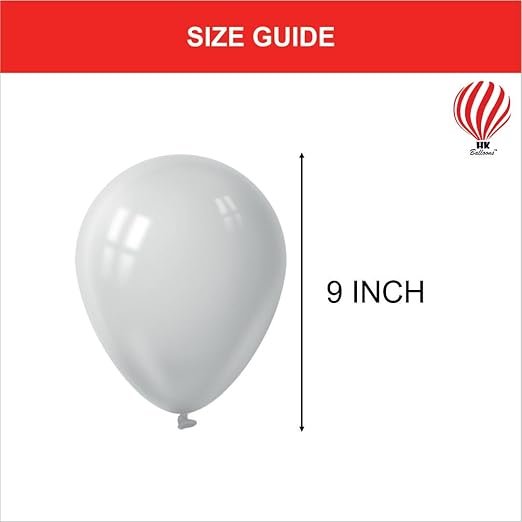 HK balloons 50Pcs Happy Ganesh Chaturthi decoration Item Shree Ganeshay Namah Red & White Ganesh Chaturthi decorations At Home Mandap Decoration Balloons - Image 4