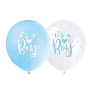HK Balloons Baby Shower Latex Balloon for Baby Shower Balloon Decoration (Pack of 30) -Blue
