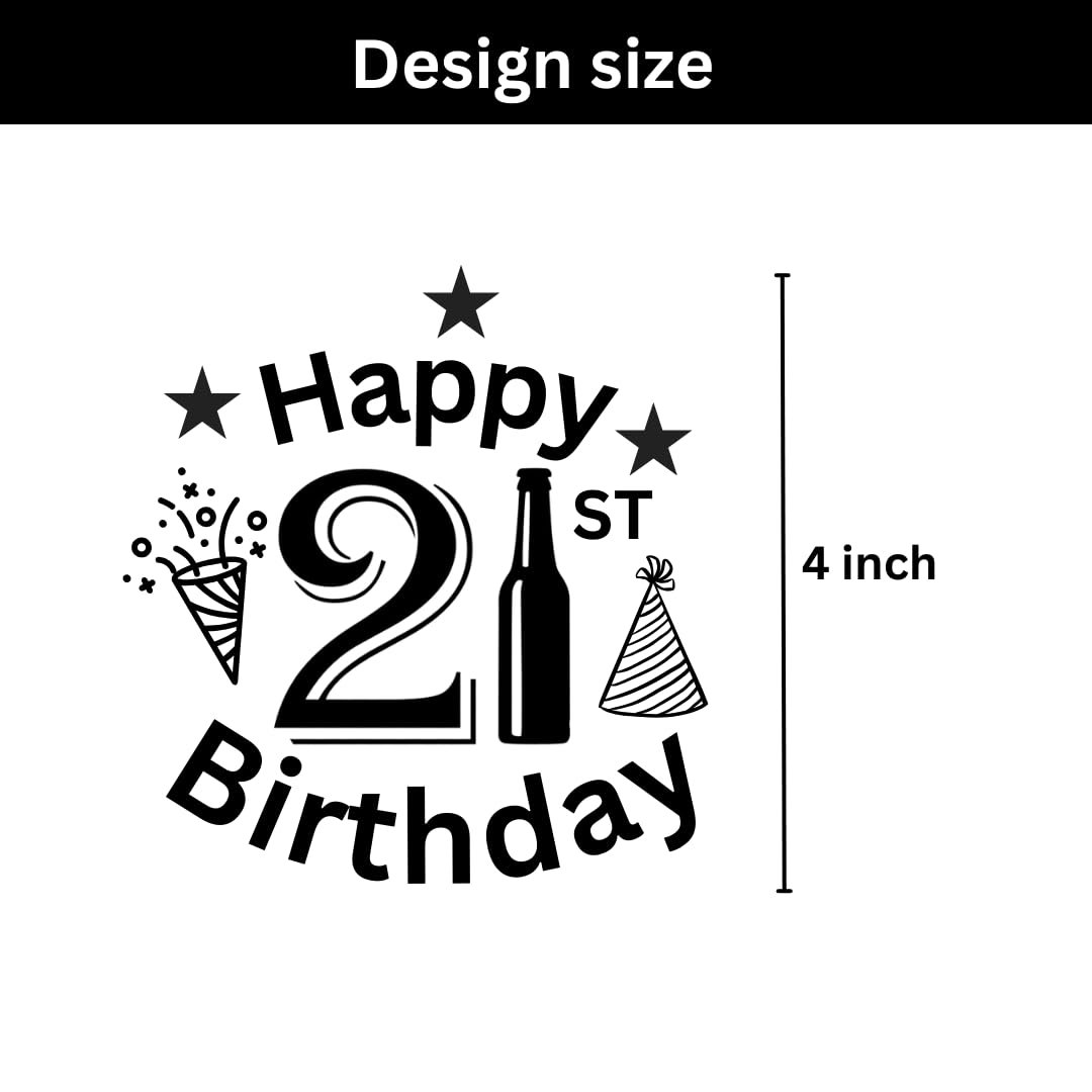 HK balloons Pack Of 30 Milestone 21St Birthday Printed Rubber Balloons For Birthday Decorations| Black Gold - Image 3