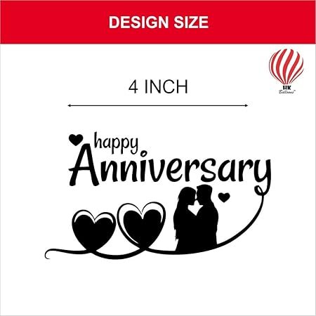 HK Balloons 50Pcs Happy Anniversary Decoration Balloons Item Balloons With Golden Confetti Balloon For Wedding Anniversary Decoration Combo for Couple - Image 5