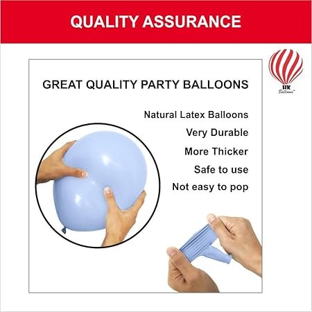 HK Balloons 50Pcs Happy Anniversary Decoration Balloons Item Balloons With Golden Confetti Balloon For Wedding Anniversary Decoration Combo for Couple - Image 6