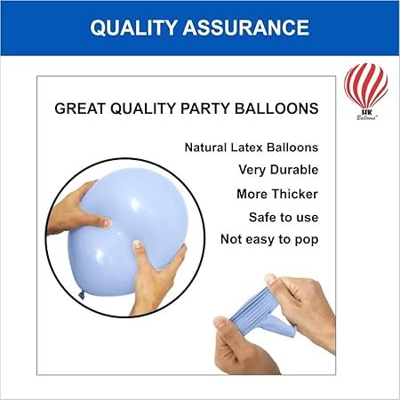 Hk Balloons 45Pcs Baby Boy Decoration Printed Balloons For Boss Baby Theme Decorations Item For Blue And White Themed Decorations Balloons - Image 6