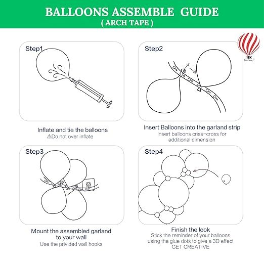 HK balloons Cute Birthday Party Deocorations Set - Multicolored Rainbow Balloons Perfect Birthday Party With Silver Curtain And Balloon Pump|66 Pcs - Image 5