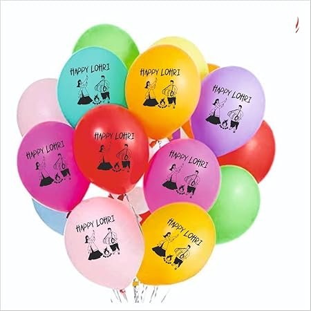 Happy Lohri Custom Balloons - Image 2