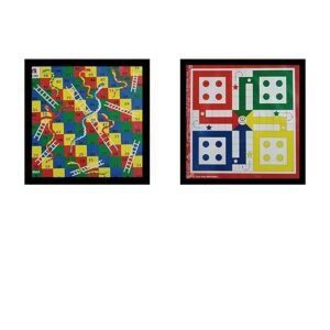 HK Balloons Ludo Game Snakes & Ladders Board Game, 2in1 Classic Board Game for Kids & Adults Board Game Accessories